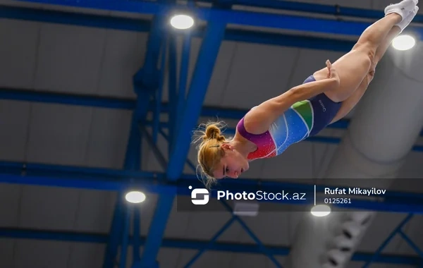 Batut gimnastikası və tamblinq üzrə Dünya Kubokunda Azərbaycan ilk medalını qazandı