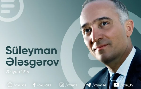 Xalq artisti Süleyman Ələsgərovun doğum günüdür