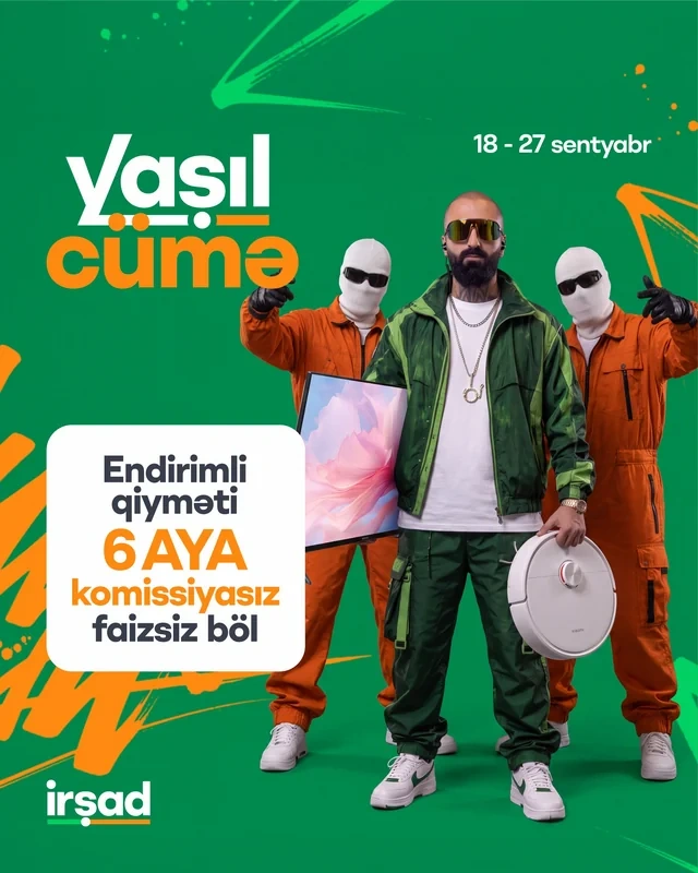 "İrşad"da yeni tədris ilinə özəl "Yaşıl Cümə" fürsətləri başladı