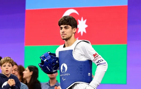 Azərbaycanlı parataekvondoçusu Paris Qran-prisində gümüş medal qazandı - Foto