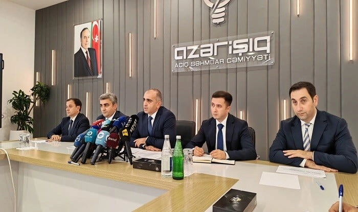 "Azərişıq" Ağdamda mətbuat konfransı keçirdi - Foto
