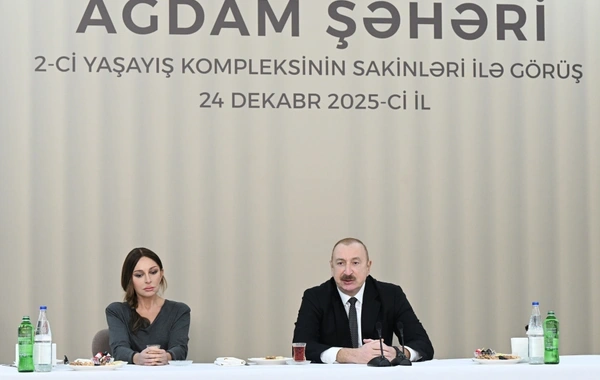 Prezident: "İşğal dövründə Ağdam, demək olar ki, urbisidə məruz qalıb"