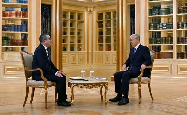 Kasım-Jomart Tokayev: "İlham Əliyev fiziki cəhətdən də güclüdür"