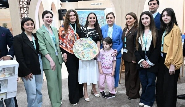 Leyla Əliyeva "Urban Expo" sərgisində