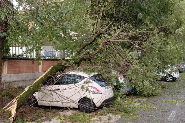 İtaliyanı tornado və nəhəng dolu VURDU: 43 yaralı, 10 min avtomobilə ziyan - FOTO - VİDEO