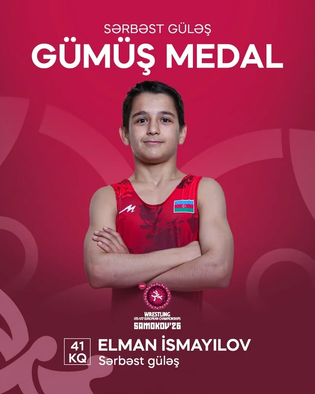 Azərbaycan güləşçisi Avropa çempionu oldu - FOTO