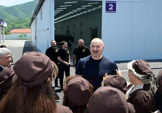 Xocalı şəhərində "Qarabağ Tekstil Evi" MMC istifadəyə verilib