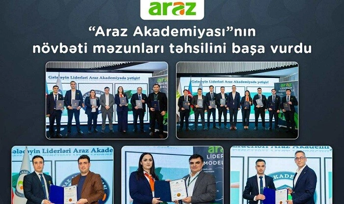 “Araz Akademiyası”nın məzunlarına diplomlar təqdim olundu