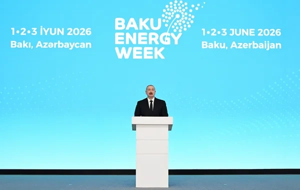 İlham Əliyev Bakı 31-ci "Baku Energy Forum"un rəsmi açılış mərasimində iştirak edir - FOTO