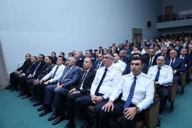 Baş Prokurorluğun təşkilatçılığı ilə Tovuzda konfrans keçirilib - FOTO