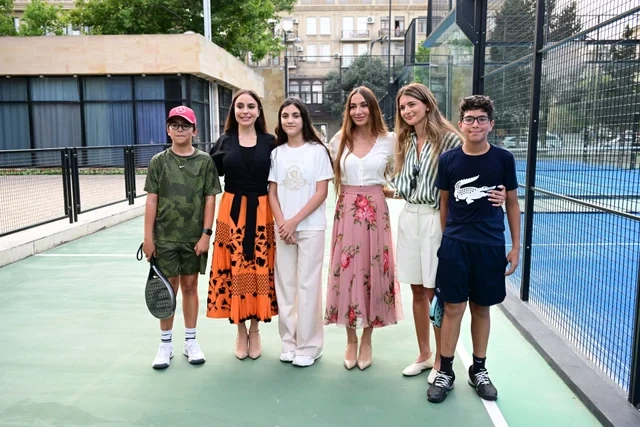 Leyla və Arzu Əliyevalar Dənizkənarı Milli Parkda açılış və təqdimat mərasimlərində iştirak ediblər - FOTO
