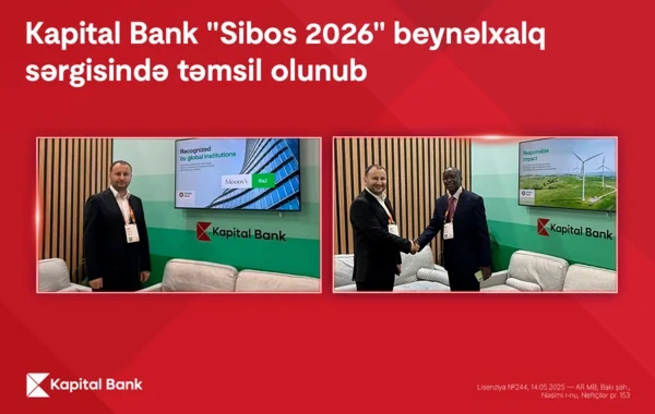 "Kapital Bank" nümayəndələri "Sibos 2026" çərçivəsində 30-dan çox işgüzar görüş keçirib
