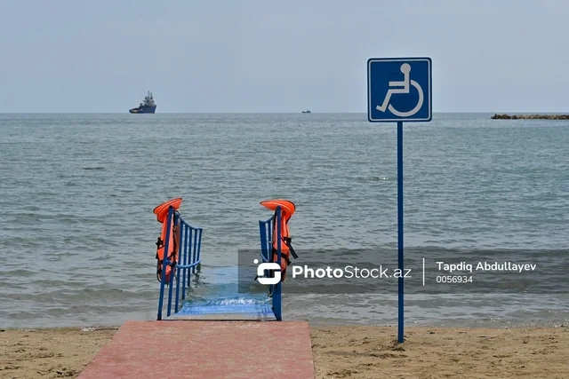 Azərbaycanda çimərlik mövsümünə START VERİLİR - FOTO