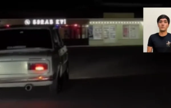 Maşının nömrəsini çıxarıb avtoxuliqanlıq edən sürücü HƏBS EDİLDİ - VİDEO
