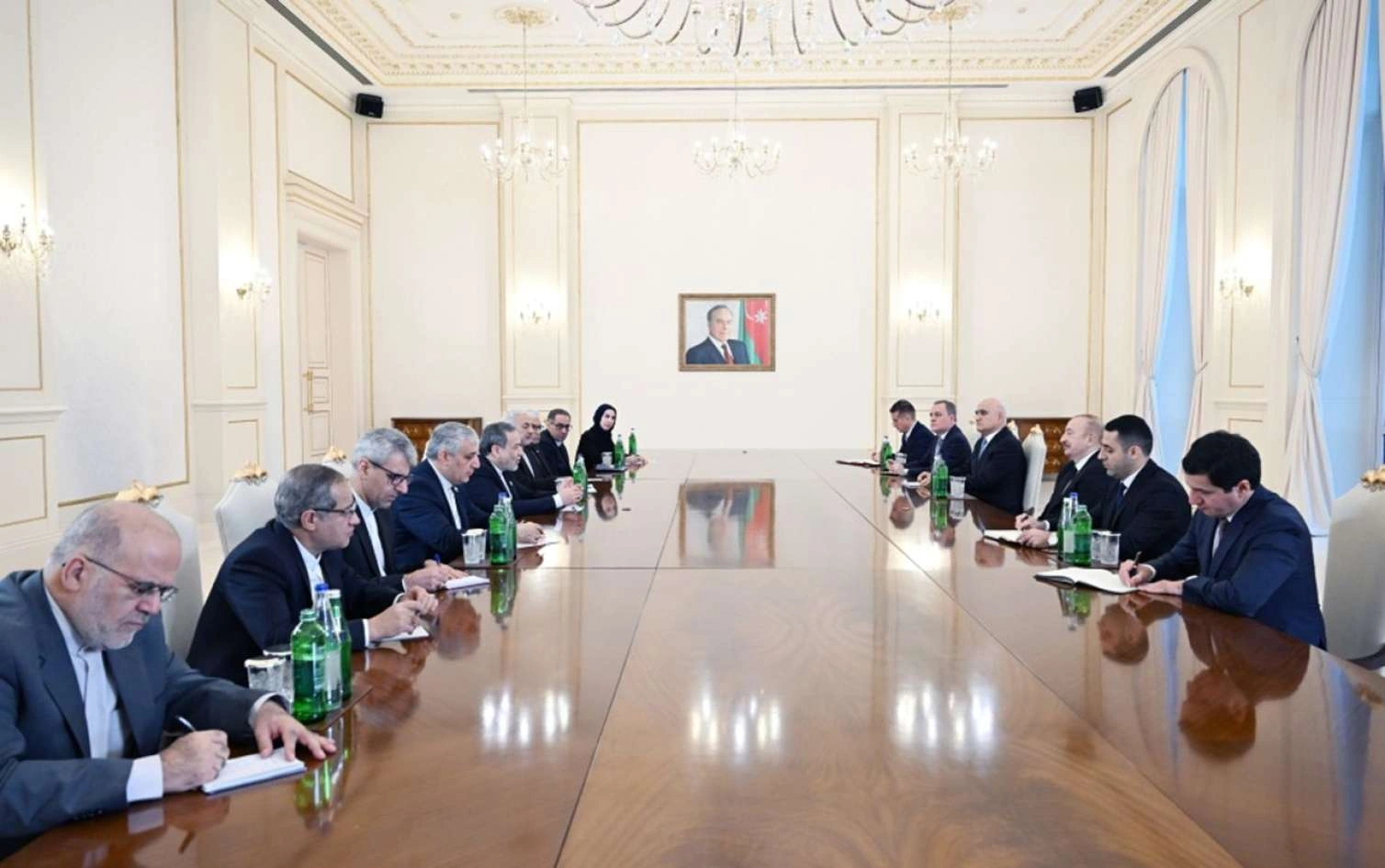 Prezident iranlı naziri qəbul etdi – FOTO