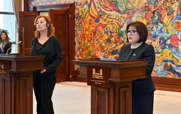 Sahibə Qafarova: "İspaniya ilə müqavilə-hüquq bazasının genişləndirilməsi üzərində iş aparılır"