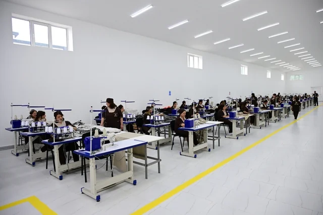 Xocalı şəhərində "Qarabağ Tekstil Evi" MMC istifadəyə verilib