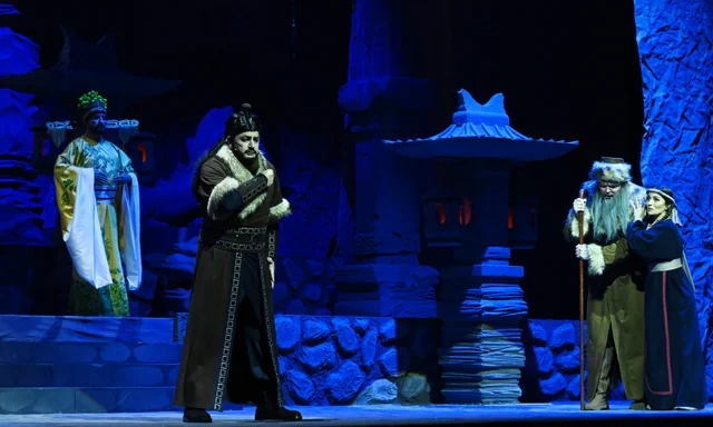 Bakıda "Turandot" tamaşasının premyerası baş tutub - Foto