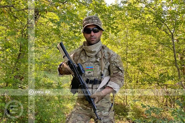 Vətən müharibəsi iştirakçısı daşlara həkk olunan məsuliyyətsizlikdən danışdı: "Şəhidlərin adları qəlbimizə yazılıb" - FOTO - VİDEO