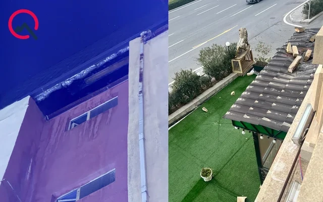 Yaşayış kompleksinin həyətini hasarlayıb villa tikirlər? - "Bəy Mamed"ə qarşı ittihamlar - FOTO