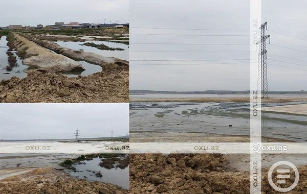 Masazırda çirkab suları duz gölünə axıdılır - İDDİA - FOTO