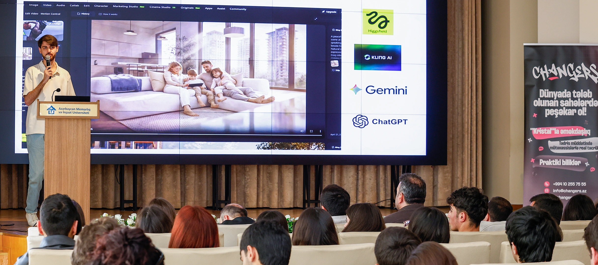 “Changers Academy” AzMİU-da təqdimat keçirdi