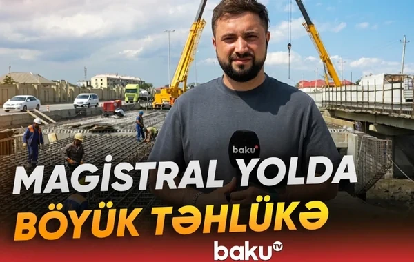 43 gündür bağlanan magistral: Bakıya gedən sürücülər çətin vəziyyətdə - VİDEO