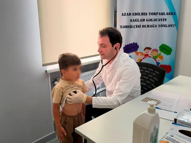 "Böyük Qayıdış" çərçivəsində Laçında uşaqlar üçün tibbi müayinələr keçirib - FOTO