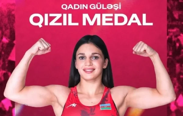Azərbaycanın qadın güləşçisi Ruzanna Məmmədova Avropa çempionu oldu