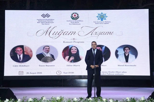 Xətai rayonunda Beynəlxalq Azərbaycan Muğamı və Musiqisi Günü münasibətilə konsert təşkil olunub