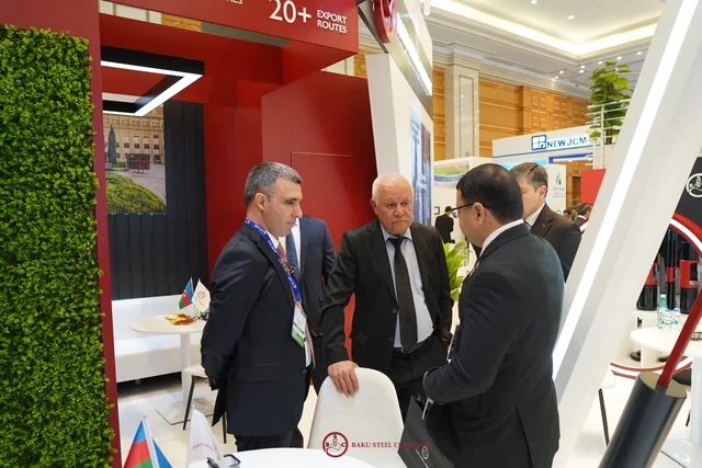 "Baku Steel Company" Türkmənistanda keçirilən sərgidə məhsul portfelini təqdim etdi
