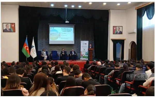 Mingəçevirdə WUF13 Festivalı çərçivəsində məlumatlandırma sessiyası keçirilib - FOTO
