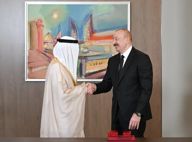 İlham Əliyev İslam İnkişaf Bankı Qrupunun sədrinə "Dostluq" ordenini təqdim edib - FOTO