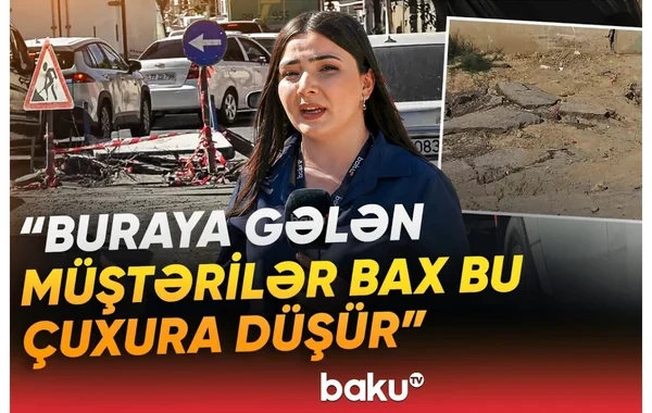 Həyat üçün təhlükəli yol niyə təmir edilmir? - VİDEO