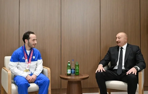 Dünya çempionu olan cüdoçumuz Prezidentlə görüşündən danışdı - Video