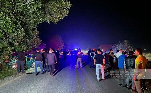 Ağdamda ağır qəza: ölənlər var