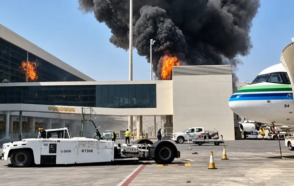Ər-Riyad aeroportuna növbəti hücum: Pakistan vətəndaşı öldü, xeyli yaralı var - Video
