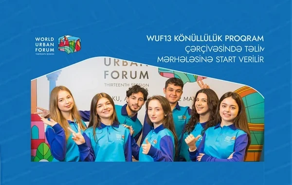 WUF13 Könüllülük Proqramı çərçivəsində təlimlərə start verilir