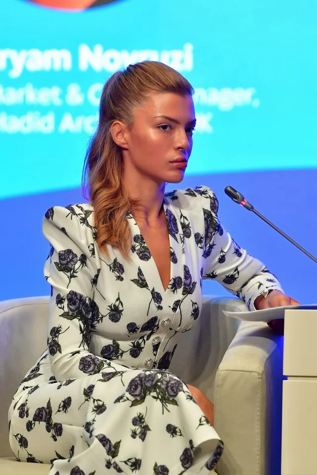 Maryam Novruzi Azərbaycan Beynəlxalq İnvestisiya Forumunda moderatorluq edib - FOTO/VİDEO