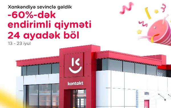 Qarabağda yeni ünvan: Xankəndidə ilk "Kontakt" açıldı