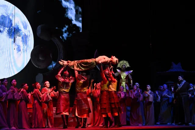 Bakıda "Turandot" tamaşasının premyerası baş tutub - Foto