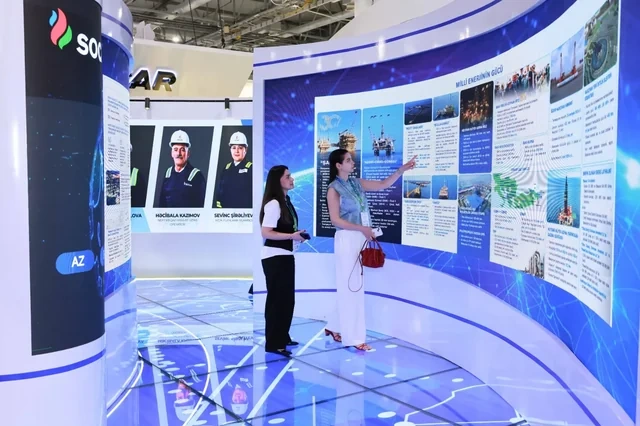 SOCAR 31-ci Beynəlxalq Xəzər Neft və Qaz Sərgisində öz stendi ilə təmsil olunur