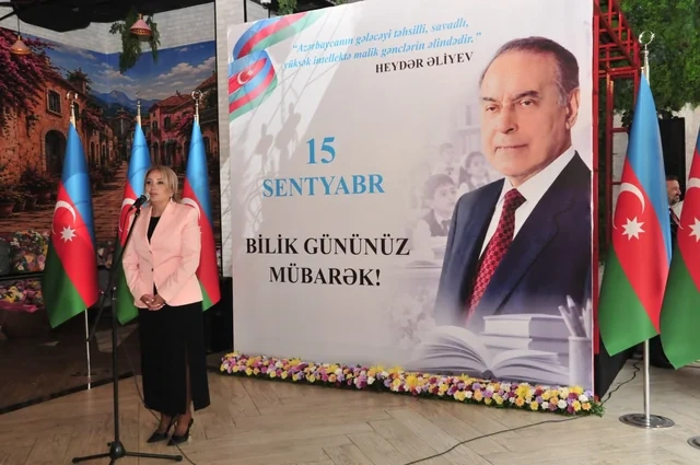 Abşeron rayonunda Bilik Günü şəhid övladları ilə birgə qeyd edilib - FOTO