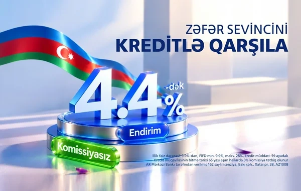 "Bank VTB"dən Zəfər Gününə özəl nağd kredit kampaniyası