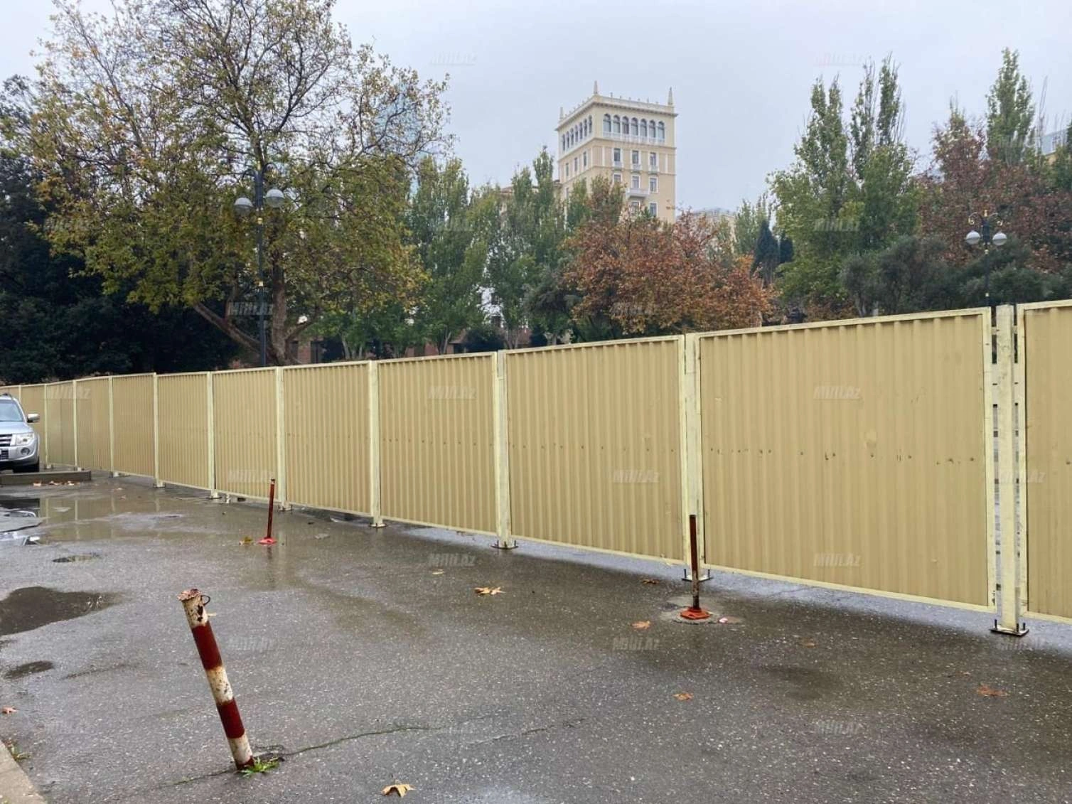 Məşhur parkinq bağlandı – FOTO