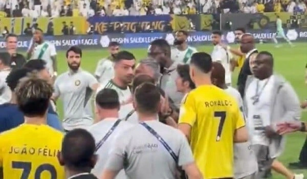 Dəmiralla Ronaldo və Koman arasında gərginlik - Video