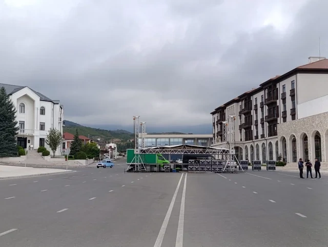 Xankəndi bayrama hazırlaşır - Foto - Video