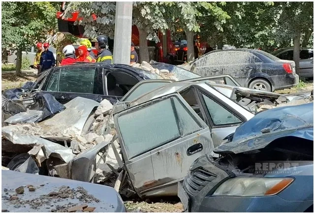 Kiyev Rusiyanın növbəti raket hücumundan sonra - FOTOREPORTAJ