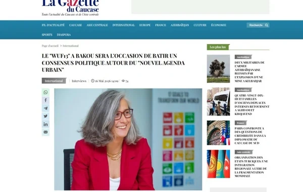 Bakının ev sahibliyi etdiyi WUF13 dünya mediasının diqqət mərkəzindədir - FOTO