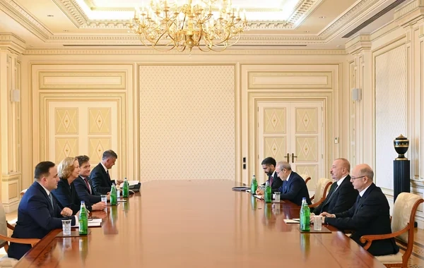 İlham Əliyev bp şirkətinin baş icraçı direktorunu qəbul edib - FOTO
